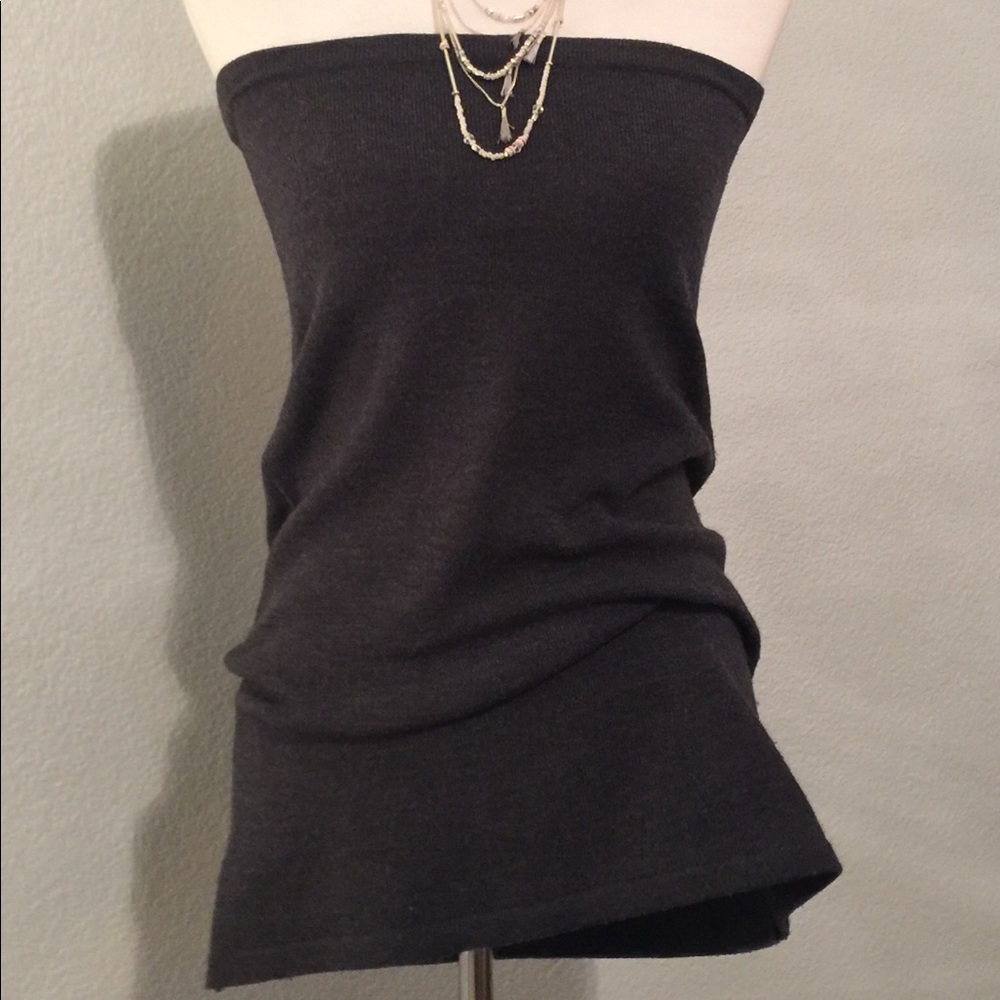 SALE⚡️CAbi The Tube Gray Knit Sweater/Skirt, NWOT